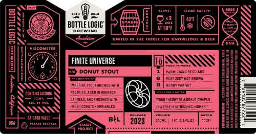Bottle Logic/Odd By Nature Finite Universe Stout