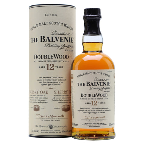 The Balvenie Scotch Single Malt 12 Year Doublewood
